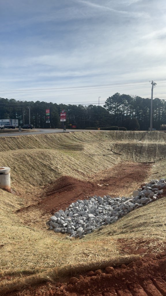 Grading and excavation near Cedartown Georgia
